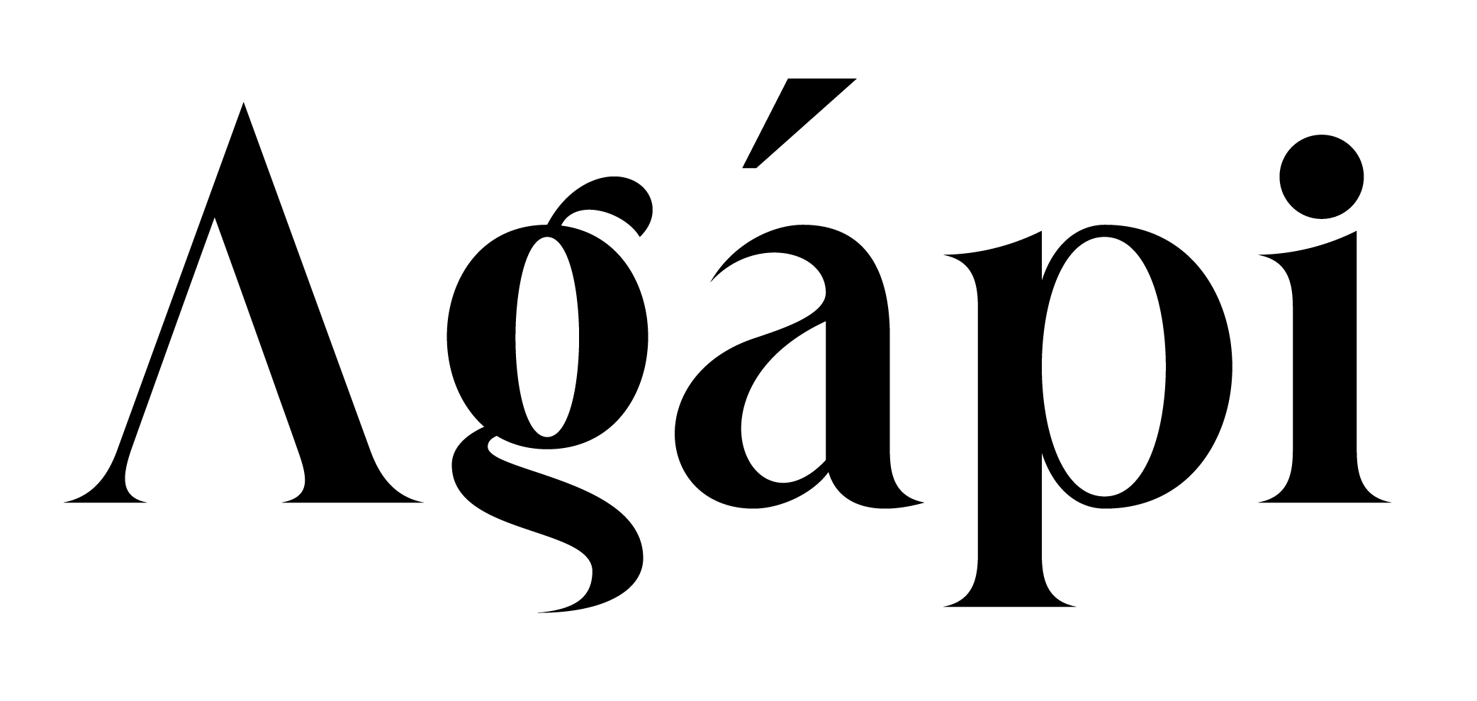 agápi logo noir